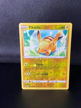 065/202 Pikachu Reverse Cosmos Holo Costco Exclusive Pokemon TCG Sword & Shield